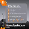 imageJOREST 115 in 1 Precision Screwdriver Set Birthday Tool Gifts for Men Dad Him Magnetic Repair Tool Kit for PC Laptop Tablet iPhone Macbook Jewelers PS5 Xbox Switch Game Console Door ampampChair59 in 1 CRV