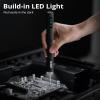 imageJOREST 115 in 1 Precision Screwdriver Set Birthday Tool Gifts for Men Dad Him Magnetic Repair Tool Kit for PC Laptop Tablet iPhone Macbook Jewelers PS5 Xbox Switch Game Console Door ampampChair155 in 1 Electric