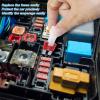 imageJOREST 180Pcs Fuse Kit60 Mini Car Fuses Assortment  60 Standard Blade Automotive Fuses  60 Micro Fuses Auto  1 Puller 11 Specifications 2Amp 3A 5A 75A 10A 15A 20A 25A 30A 35A 40A180 Micro  Mini  Standard