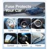 imageJOREST 180Pcs Fuse Kit60 Mini Car Fuses Assortment  60 Standard Blade Automotive Fuses  60 Micro Fuses Auto  1 Puller 11 Specifications 2Amp 3A 5A 75A 10A 15A 20A 25A 30A 35A 40A360pcs Micro2MicroMiniStandard