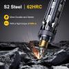 imageJOREST 19 in 1 Multibit Screwdriver Set EDC Multi Screwdriver Tool All in One Birthday Gifts Ideas for Men Him Dad Magnetic Screw Driver with Torx Phillips Hex Pocket Repair Kit for Bike FurnitureBlack Gold