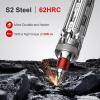 imageJOREST 19 in 1 Multibit Screwdriver Set EDC Multi Screwdriver Tool All in One Birthday Gifts Ideas for Men Him Dad Magnetic Screw Driver with Torx Phillips Hex Pocket Repair Kit for Bike FurnitureSilver Red