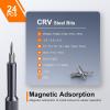 imageJOREST 25IN1 Precision Screwdriver Set Mini Repair Tool Kit with Torx for Macbook Computer Laptop iPhone PS5 Xbox Switch Glasses Watch Ring Doorbell Electronic Small Gift Gadget for Men25in1 CRV