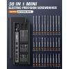 imageJOREST 25IN1 Precision Screwdriver Set Mini Repair Tool Kit with Torx for Macbook Computer Laptop iPhone PS5 Xbox Switch Glasses Watch Ring Doorbell Electronic Small Gift Gadget for Men38in1 electric