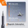 imageJOREST 25IN1 Precision Screwdriver Set Mini Repair Tool Kit with Torx for Macbook Computer Laptop iPhone PS5 Xbox Switch Glasses Watch Ring Doorbell Electronic Small Gift Gadget for Men50in1 S2