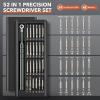 imageJOREST 25IN1 Precision Screwdriver Set Mini Repair Tool Kit with Torx for Macbook Computer Laptop iPhone PS5 Xbox Switch Glasses Watch Ring Doorbell Electronic Small Gift Gadget for Men50in1 CRV