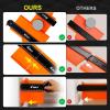 imageJOREST Contour Gauge with Lock 10 Inch Gifts Ideas for Men Dad Carpenter Handyman Profile Tool for Tile Flooring Carpet laying Woodworking Measuring AngleShapeOutlineEdge15 Inch Package