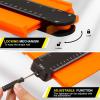 imageJOREST Contour Gauge with Lock 10 Inch Gifts Ideas for Men Dad Carpenter Handyman Profile Tool for Tile Flooring Carpet laying Woodworking Measuring AngleShapeOutlineEdge10 InchConstruction Pencil