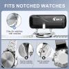 imageJOREST Watch Battery Replacement Tool Kit Watch Back Removal Adjustable Watch Wrench Rotary Opener Cover Remover for Watch Repair Case Spanner for Watch Opening Caseback wrench Spring Bar Tool