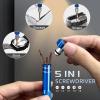 imageJOREST Watch Repair Tool Kit Battery Replacement Strap Adjustment Bracelet Pin Removal Band Link Remover Resizing Tool Wrench Opening Cover Case Back Opener Screwdriver Spring Bar