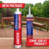 imageLoctite Power Grab Express Heavy Duty Construction Adhesive 9 fl oz Cartridge 1 Pack  Versatile Constuction Glue for Wood Wall Tile Foam Board ampamp More1 Count Pack of 2