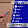 imageLoctite Power Grab Ultimate Construction Adhesive 9 fl oz Cartridge 1 Pack  Versatile High Strength Wide Temperature Range Construction Glue9 fl oz Cartridge  Pack of 1