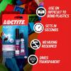 imageLoctite Super Glue Plastics Bonding System Clear Kit 1014 oz Activator Stick  1007 oz Glue Tube1014 oz Activator Stick  1007 oz Glue Tube