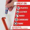 imageLoctite Super Glue Plastics Bonding System Clear Kit 1014 oz Activator Stick  1007 oz Glue Tube6 Pack