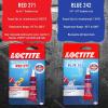 imageLoctite Threadlocker Red 271  Permanent Thread Lock Glue for Nuts Bolts ampamp Fasteners High Strength Screw Glue to Prevent Loosening ampamp Corrosion  6 ml 1 Pack12 Pack