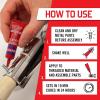 imageLoctite Threadlocker Red 271  Permanent Thread Lock Glue for Nuts Bolts ampamp Fasteners High Strength Screw Glue to Prevent Loosening ampamp Corrosion  6 ml 1 Pack1 Pack