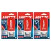 imageLoctite Extreme Glue Strong All Purpose Glue for Wood Metal Leather Pastic ampamp More  Dries Clear  162 oz Tube 1 Pack3 Pack