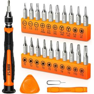 imageJOREST 115 in 1 Precision Screwdriver Set Birthday Tool Gifts for Men Dad Him Magnetic Repair Tool Kit for PC Laptop Tablet iPhone Macbook Jewelers PS5 Xbox Switch Game Console Door ampampChair24 in 1