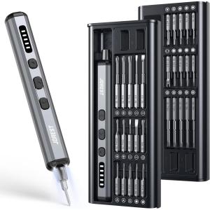 imageJOREST 25IN1 Precision Screwdriver Set Mini Repair Tool Kit with Torx for Macbook Computer Laptop iPhone PS5 Xbox Switch Glasses Watch Ring Doorbell Electronic Small Gift Gadget for Men38in1 electric