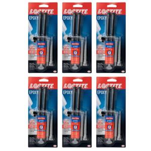 imageLoctite Epoxy Instant Mix 5 Minute 047 fl oz Syringe Pack of 66pack