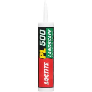 imageLoctite PL 500 Landscape Block and Paver VOC Construction Adhesive Tan 10 fl oz Cartridge 1 PackSingle
