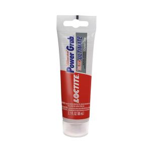 imageLoctite Power Grab Ultimate Crystal Clear Construction Adhesive 27 fl oz Tube 6 Pack  Versatile Construction Glue for Glass Wood Metal ampamp More1 Pack