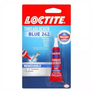 imageLoctite Threadlocker Red 271  Permanent Thread Lock Glue for Nuts Bolts ampamp Fasteners High Strength Screw Glue to Prevent Loosening ampamp Corrosion  6 ml 1 Pack1 Pack
