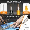 image2024 NewJOREST Watch Repair Tool Kit Battery Replacement ampamp Strap Adjustment Wrench Opening Back Cover Case Opener Link Remover Bracelet Resizing Band Pin Removal Screwdriver Spring Bar