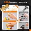 image2024 NewJOREST Watch Repair Tool Kit Battery Replacement ampamp Strap Adjustment Wrench Opening Back Cover Case Opener Link Remover Bracelet Resizing Band Pin Removal Screwdriver Spring Bar
