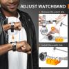 image2024 NewJOREST Watch Repair Tool Kit Battery Replacement ampamp Strap Adjustment Wrench Opening Back Cover Case Opener Link Remover Bracelet Resizing Band Pin Removal Screwdriver Spring Bar