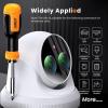 imageJOREST 25 in 1 Multi Bit Screwdriver Set Portable Multi Screwdriver Tool All in One Tool Gifts for Men Magnetic Screw Driver with Torx Philips Hex Slotted Square Repair Kit for Bicycle Toys