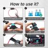 imageJOREST 3pcs 12AWG Standard Inline Fuse Holder ATCATO Blade Automotive Fuse Holder for CarTruckMotorcycle  10pcs Standard Fuses 10A 15A 20A 25A 30A 35A 40A  Fuse Puller Tapes