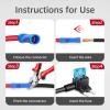 imageJOREST 4Pcs 16AWG Mini Blade Fuse Adapter 12V32V AddaCircuit Fuse Tape Holder with 14Pcs Mini 2A 3A 5A 75A 10A 15A 20A Automotive Fuses Electrical TapePuller