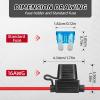 imageJOREST 5pcs 12116AWG4 Stabdard Inline Fuse Holder ATCATO Blade Automotive Fuse Holder for CarTruckMotorcycle  14pcs Standard Fuses2A 3A 5A 75A 10A 15A 20A 25A 30A 35A  Fuse Puller Tapes