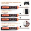 imageJOREST Repair Kit for Xbox One360X PS4 PS3 PS5 PH0 T6 T8 T10 Torx Security Screwdriver CrowbarsTweezers Cleaning Tool for Controller and ConsolePS