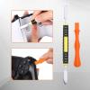imageJOREST Repair Kit for Xbox One360X PS4 PS3 PS5 PH0 T6 T8 T10 Torx Security Screwdriver CrowbarsTweezers Cleaning Tool for Controller and ConsoleXBOX