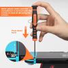 imageJOREST Screwdriver Kit for Switch 6Pcs Repair Set with Triwing Y00Y1Phillips PH000 Tweezers Crowbar Triangle Pry for Switch Lite Joycon Controller Wii Gameboy Advance SP Gamecube