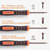 imageJOREST Screwdriver Kit for Switch 6Pcs Repair Set with Triwing Y00Y1Phillips PH000 Tweezers Crowbar Triangle Pry for Switch Lite Joycon Controller Wii Gameboy Advance SP Gamecube