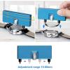 imageJOREST Watch Battery Replacement Kit Watch Back Remover for Rotate Open Watch Cover Watch Opening Tool Watch Strap Removal Watch Case Opener with Antiscratch film Spring Bar Instruction Manual