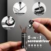 imageJOREST Watch Battery Replacement Kit Watch Repair Screwdriver Watch Band Replacement tool Watch Wrench Back Remover Watch Case Opener Watch Back Remover Holder Spring bar Tweezers