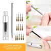imageJOREST Watch Link Removal Tool Watch Band Tool Kit Repair Kit for Watch Bracelet Adjustment and Replacement and Resizing With User Manual Watch Link Remover 20PCS Spring Bars 13PCS Spare Needle
