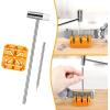 imageJOREST Watch Link Removal Tool Watch Band Tool Kit Repair Kit for Watch Bracelet Adjustment and Replacement and Resizing With User Manual Watch Link Remover 20PCS Spring Bars 13PCS Spare Needle