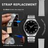imageJOREST Watch Repair Kit  Watch Press Tool Battery Replacement Strap Adjustment Wrench Opening Back Cover Case OpenerCloser Link Remover Sizing Bracelet Screwdriver Band Pin Removal Spring Bar