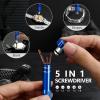 imageJOREST Watch Repair Kit  Watch Press Tool Battery Replacement Strap Adjustment Wrench Opening Back Cover Case OpenerCloser Link Remover Sizing Bracelet Screwdriver Band Pin Removal Spring Bar