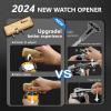 imageJOREST Watch Repair Kit  Watch Press Tool Battery Replacement Strap Adjustment Wrench Opening Back Cover Case OpenerCloser Link Remover Sizing Bracelet Screwdriver Band Pin Removal Spring Bar