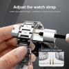 imageJOREST Watch Repair Kit for Watch Battery Replacement ampamp Watch Link Removal and Resizing ampamp Watch Opener Watch Repair Screwdriver Set Watch Wrench Back Remover Watch Cleaning Spring Bar Tool