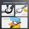 imageJOREST Watch Repair Kit for Watch Battery Replacement ampamp Watch Link Removal and Resizing ampamp Watch Opener Watch Repair Screwdriver Set Watch Wrench Back Remover Watch Cleaning Spring Bar Tool