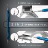 imageJOREST Watch Repair Kit for Watch Battery Replacement ampamp Watch Link Removal and Resizing ampamp Watch Opener Watch Repair Screwdriver Set Watch Wrench Back Remover Watch Cleaning Spring Bar Tool