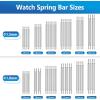 imageJOREST Watch Spring Bar Tool Watch Repair Kit to Replace the Watch Strap Watch Link Removal Tool With User Manual 56PCS 1626mm Spring Bars2022mm Barres  ressort