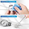 imageJOREST Watch Spring Bar Tool Watch Repair Kit to Replace the Watch Strap Watch Link Removal Tool With User Manual 56PCS 1626mm Spring Bars2022mm Barres  ressort